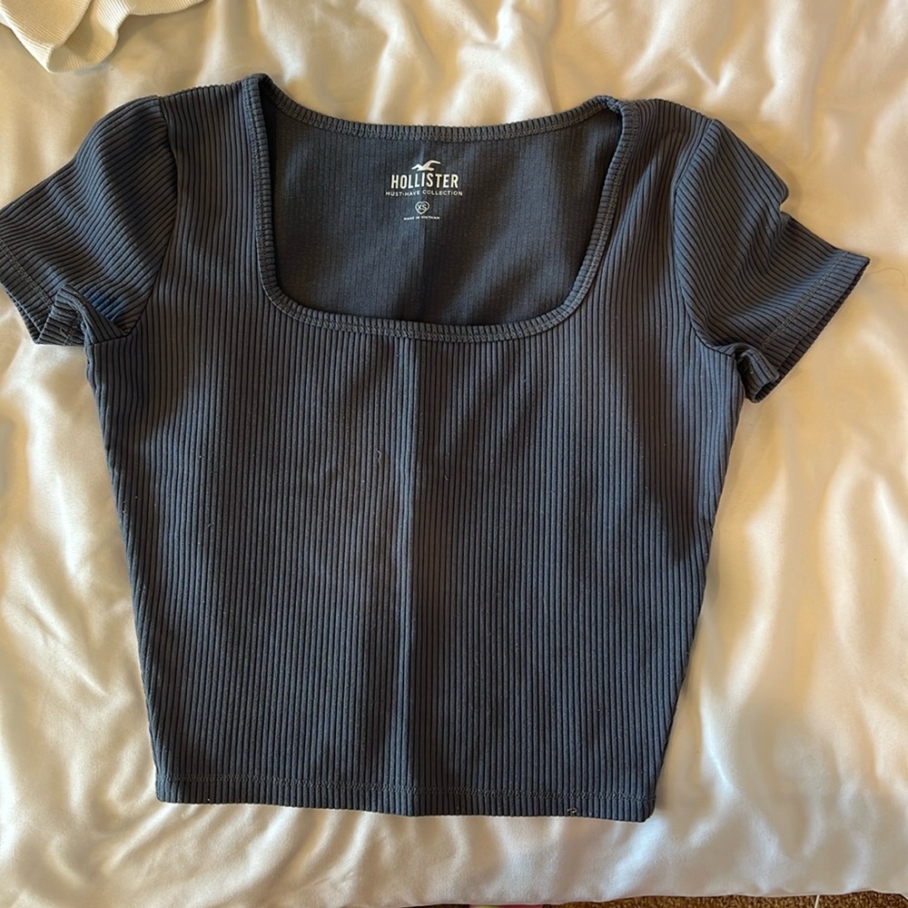 Blue, hollister shirt, size XS.